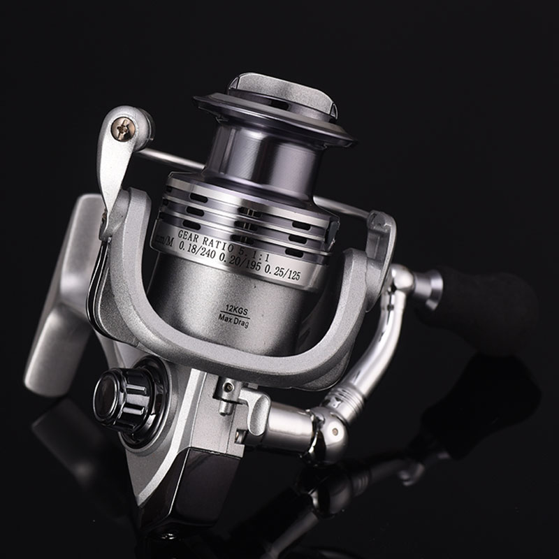 5.1:1 Plastic saltwater fishing spinning line reel