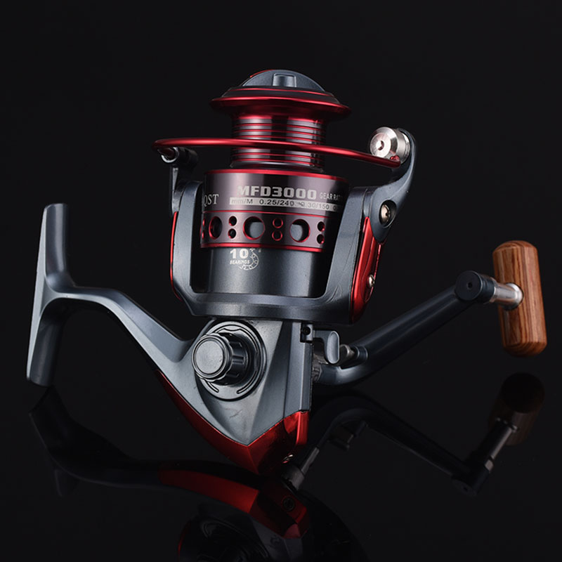 Aluminum Spool Spinning Fishing Rod Fishing Reel