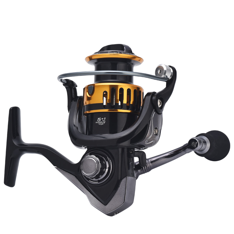 Metal Spool 5.1:1 Fishing Spinning Reel Saltwater Bait Casting Reel Spinning Fishing Gear Fishing Reels