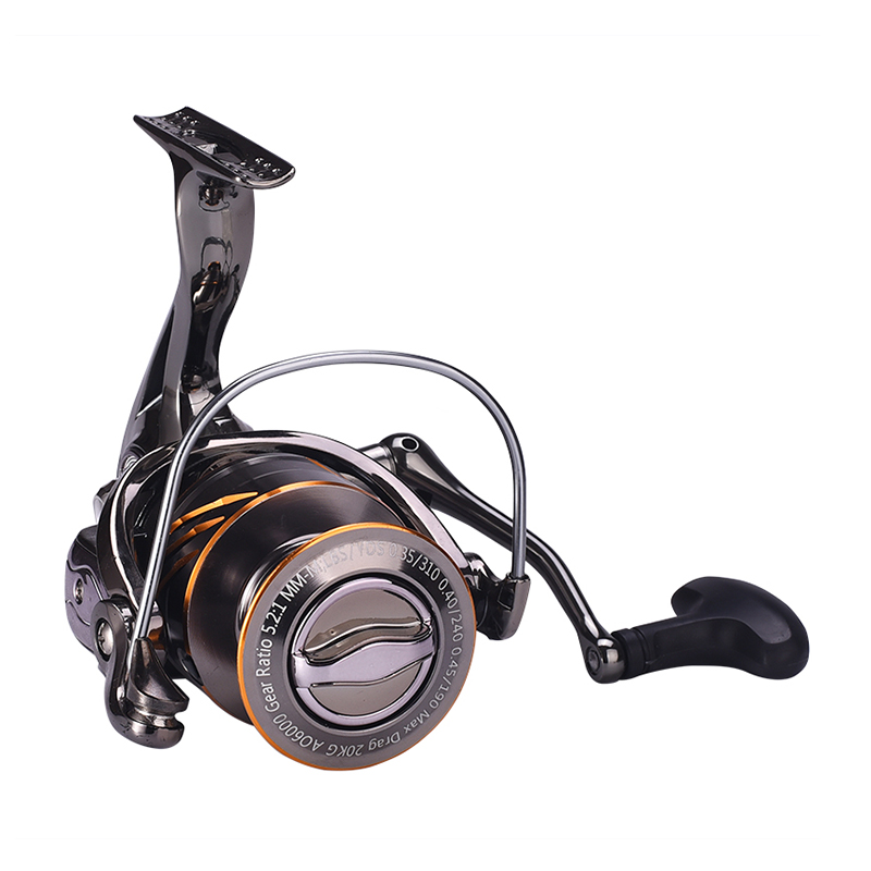 Full Metal CNC Screw-in handle deep sea saltwater Fishing Reel