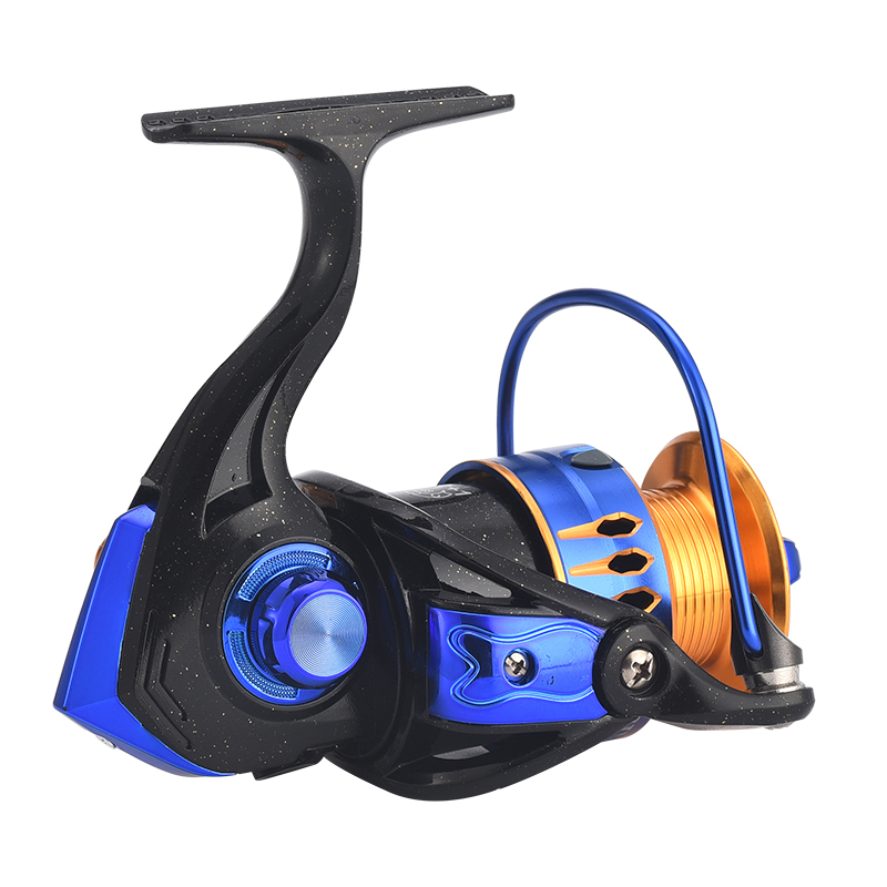 Portable Telescopic Smooth Drag System rotary fishing reel