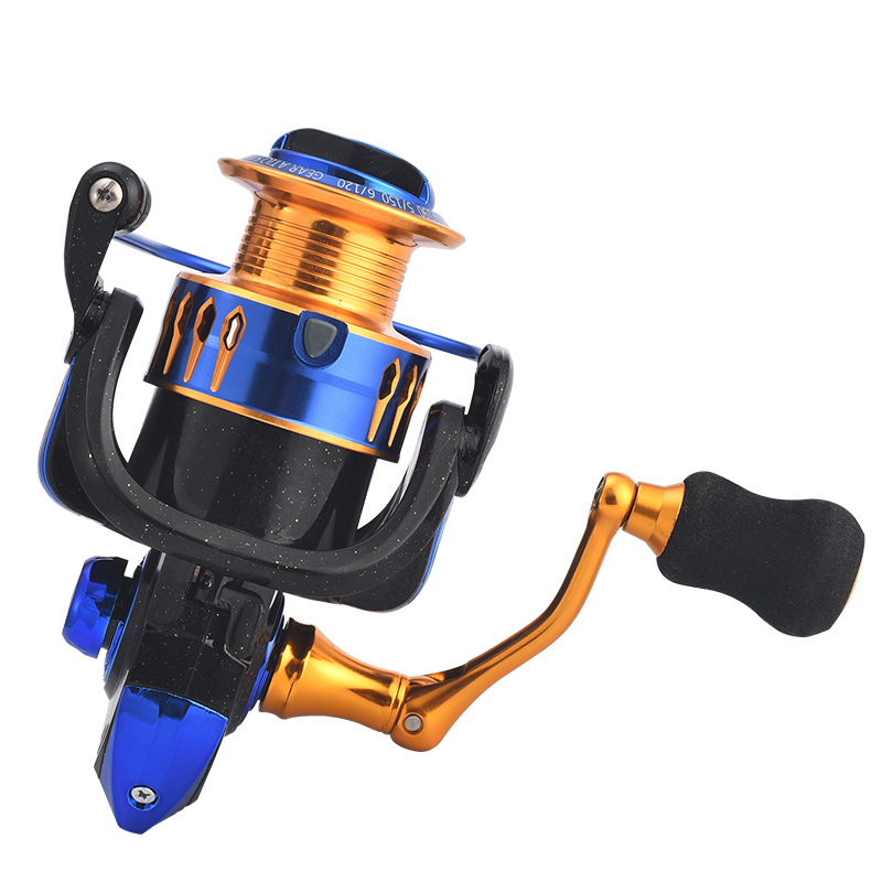 Portable Telescopic Smooth Drag System rotary fishing reel