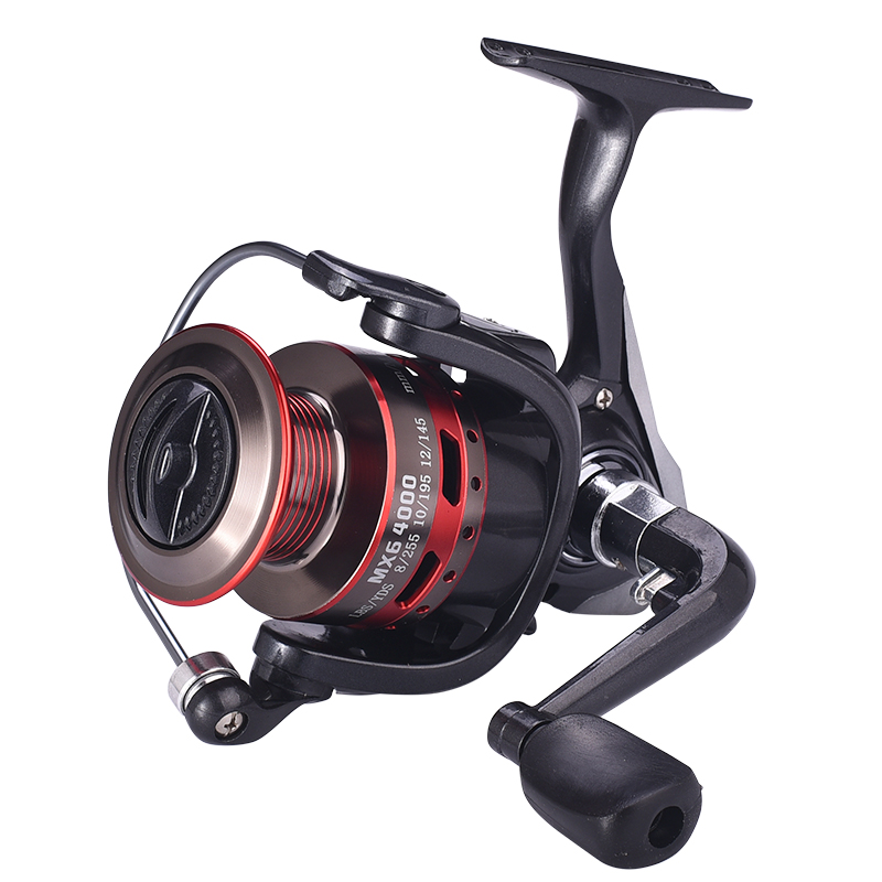 Rubber Knob Smooth Casting Fishing Reel with Adjustable Drag System