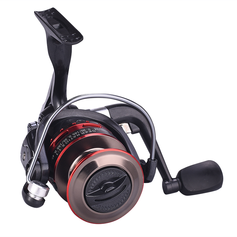 Rubber Knob Smooth Casting Fishing Reel with Adjustable Drag System