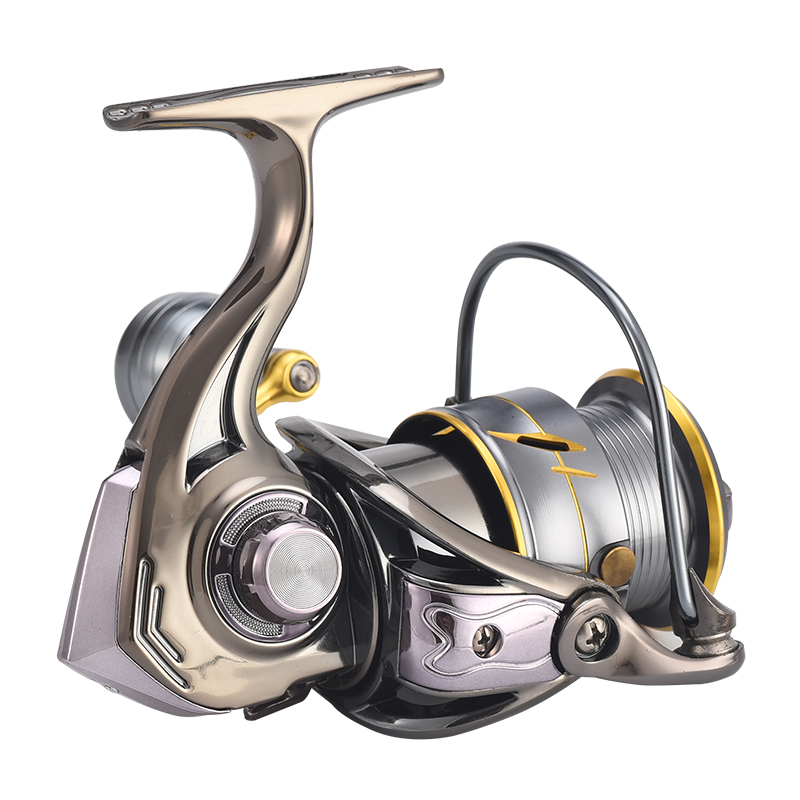 Precision Gears Fishing Reel with Metal CNC Power Handle