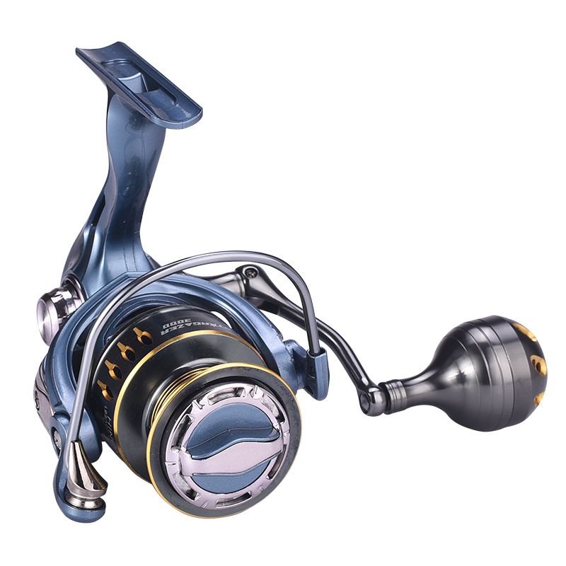 High-Speed Fishing Reel with Magnetic Brake System