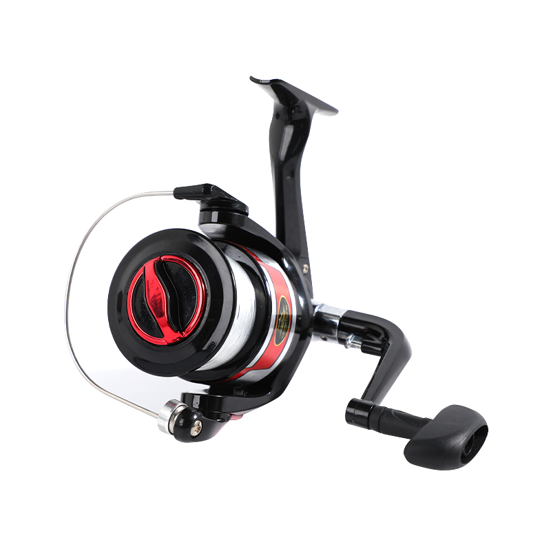 Plastic T Knob High Gear Ratio Spinning Fishing Reel for Rapid Retrieval