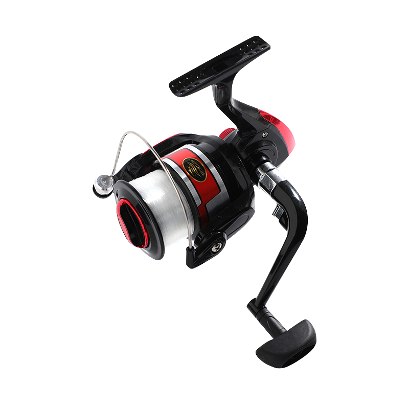 Plastic T Knob High Gear Ratio Spinning Fishing Reel for Rapid Retrieval