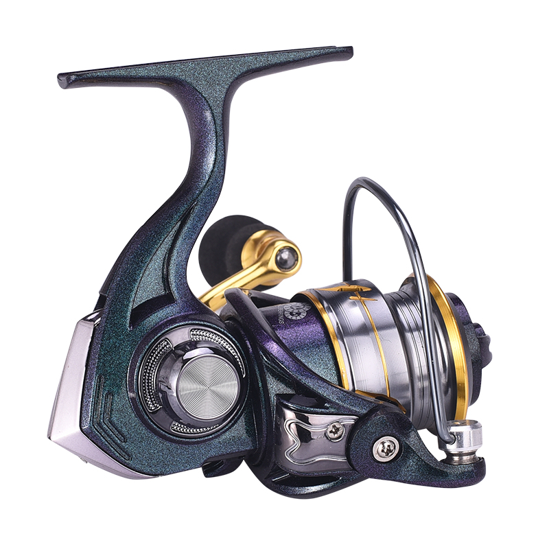 5.2:1 Super Smooth Drag System Spinning Fishing Reel