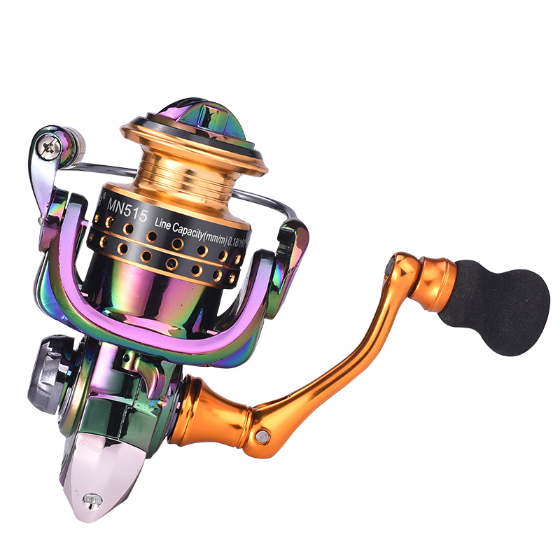 Metal CNC Power Handle 5.2:1 Compact Design Fishing Reel