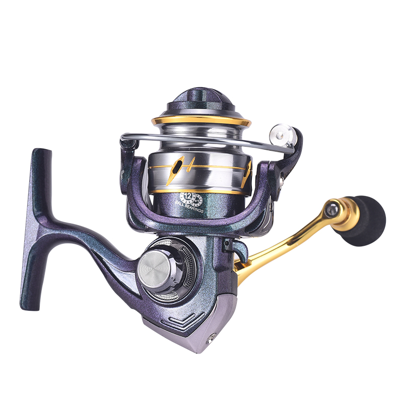 5.2:1 Super Smooth Drag System Spinning Fishing Reel