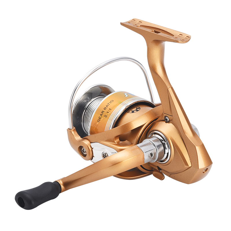 CNC Machined Plastic Folding Handle Spinning Fish Reel