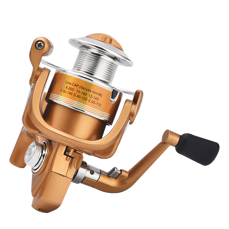 CNC Machined Plastic Folding Handle Spinning Fish Reel